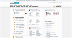 Desktop Screenshot of portal-info.ro