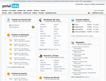 Tablet Screenshot of portal-info.ro
